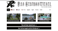 Desktop Screenshot of gebirgswiesel.de